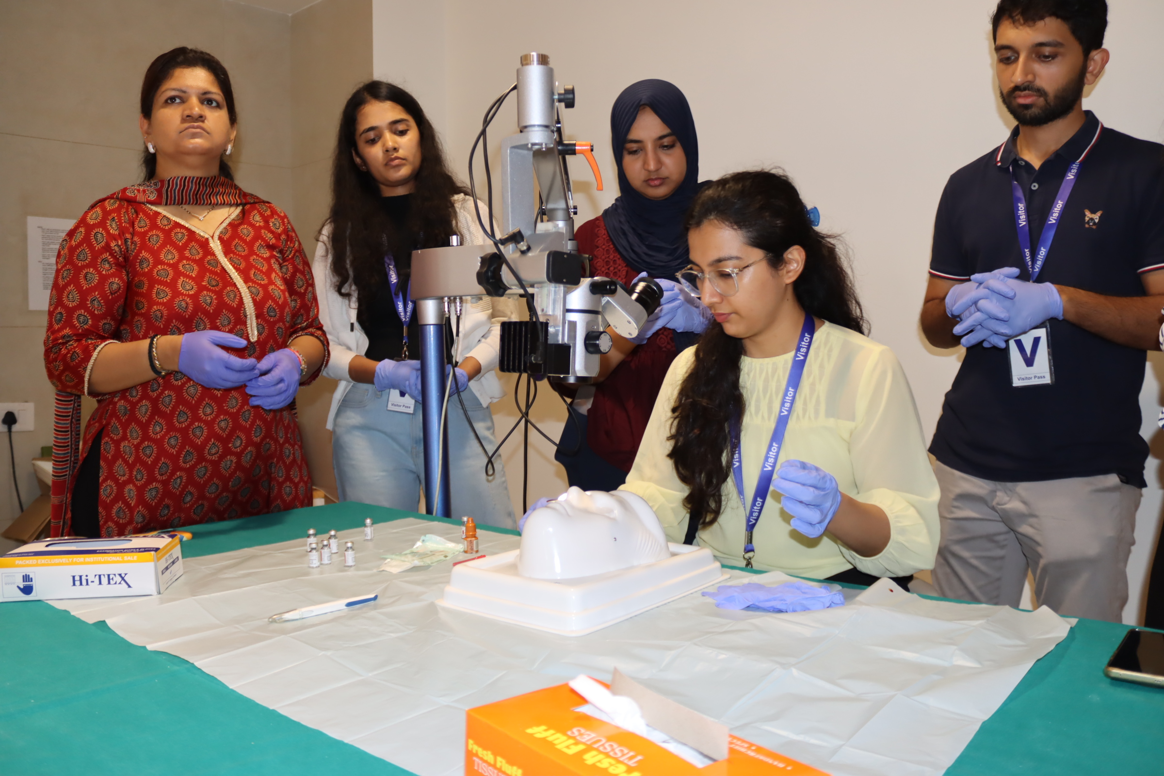 Eye screening camp
